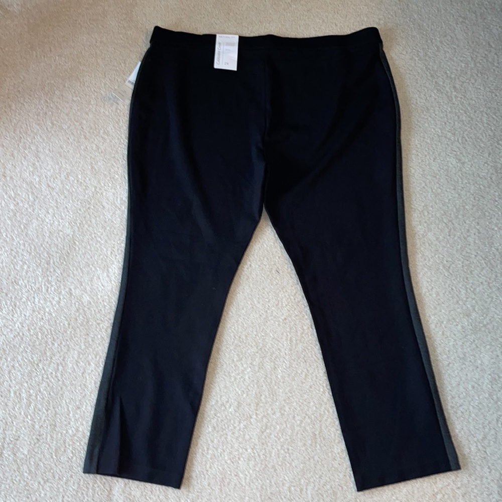 Nwt Super Stretch Structured Legging With Grey Si… - image 6